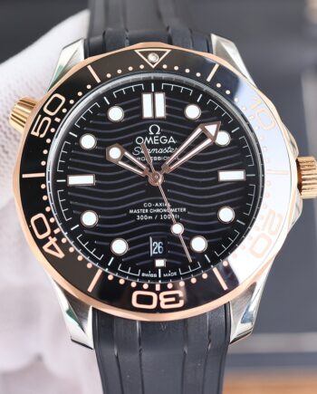 Seamaster Diver Co‑Axial Master Chronometer 42mm Black & Gold